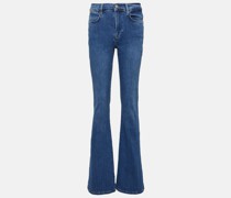Mid-Rise Jeans Le High Flare