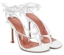 Amina Muaddi Zehensandalen Daryl aus Leder