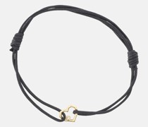 Armband Corazon mit 9kt Gelbgold, Emaille und Diamant