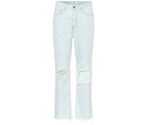 High-Rise Straight Jeans Mica