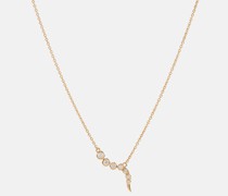 Ondyn Halskette Delphina aus 14kt Gelbgold mit Diamanten