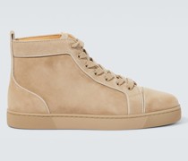 High-Top Sneakers Louis aus Veloursleder