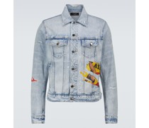 Amiri Jeansjacke Playboy