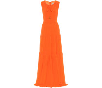 Halpern Robe aus Georgette