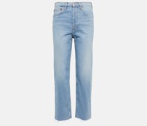 High-Rise Straight Jeans 70s Stove Pipe