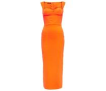 Alex Perry Midikleid Claron aus Crepe