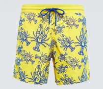 Vilebrequin Bedruckte Badehose Moorea