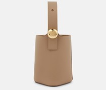 Bucket-Bag Pebble Mini aus Leder