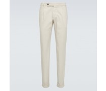 Thom Sweeney Chinohose aus Baumwolle