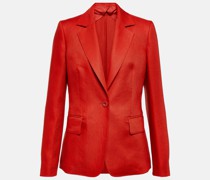 Max Mara Blazer Alpaca aus Leinen