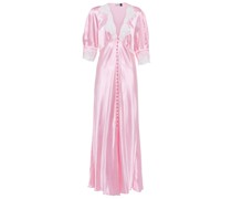 Rixo Midikleid Simone aus Satin mit Spitze