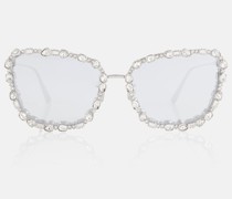 Dior Eyewear Verzierte Sonnenbrille