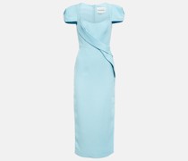 Roland Mouret Midikleid aus Wolle und Seide