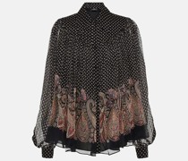 Bluse aus Seide