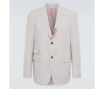 Blazer Tricolor aus Baumwolle