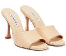 Aquazzura Pantoletten Violette 95 aus Leder