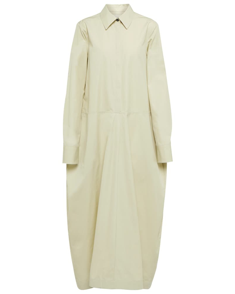 Jil Sander Damen Jil Sander Hemdblusenkleid aus Baumwolle