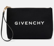 Givenchy Bedruckte Clutch aus Canvas