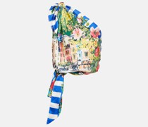 Dolce&Gabbana One-Shoulder-Top Portofino aus Seide