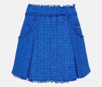 Balmain Minirock aus Tweed