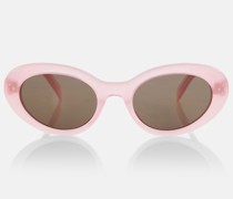 Celine Eyewear Ovale Sonnenbrille Bold 3 Dots