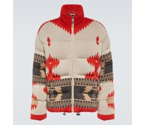 Alanui Daunenjacke Icon aus Jacquard