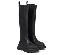Jil Sander Stiefel aus Leder