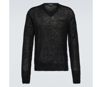 Pullover aus einem Mohairgemisch