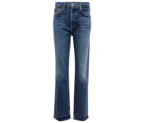 High-Rise Cropped Jeans Daphne