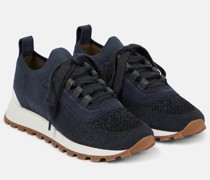 Sneakers aus Strick