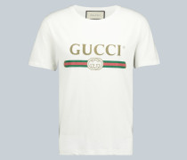 Gucci Oversize T-Shirt aus Baumwolle