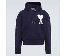 Ami Paris Hoodie Ami de Cour aus Schurwolle