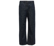 Lemaire High-Rise Wide-Leg Jeans