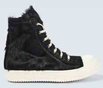 Sneakers aus Kalbshaar