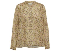 Bedruckte Bluse Maria aus Baumwolle
