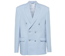 Wardrobe.NYC Doppelreihiger Blazer aus Woll-Twill