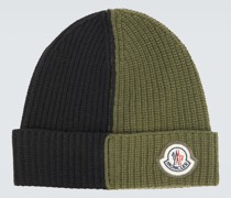 Moncler Beanie aus Wolle