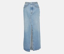 Verzierter Jeansrock