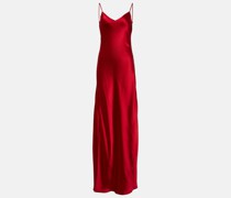 Staud Maxikleid aus Satin