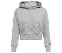 Hoodie aus einem Baumwollgemisch