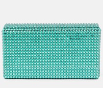 Verzierte Clutch Paloma Micro aus Satin