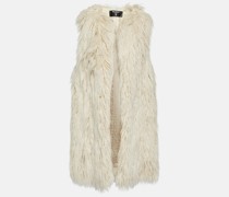 Weste aus Faux Fur