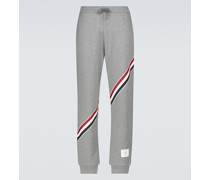 Thom Browne Gestreifte Jogginghose aus Baumwolle