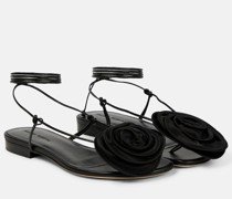 Magda Butrym Verzierte Sandalen aus Leder