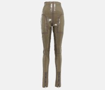 Leggings Dirt Waist mit Pailletten