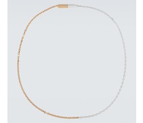 Halskette Chains aus Sterlingsilber, 18kt vergoldet