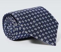 Krawatte aus Seiden-Jacquard