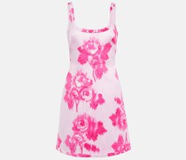 Emilia Wickstead Minikleid Tillie aus Taft-Faille