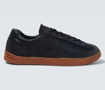 Stone Island Sneakers S0101 aus Leder und Veloursleder