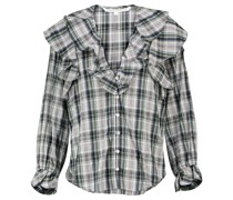 Veronica Beard Bluse Itha aus einem Baumwollgemisch